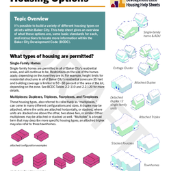 Baker City Housing Help Sheet thumbnail icon